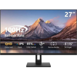 27&Quot; Dahua Lm27-C301B 2K Ips 5Ms 100Hz 300Nt Display Hdmi Vesa, Blue Light Filter