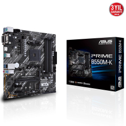 Asus Prime B550M-K 4600Mhz(Oc) Ddr4 Am4 M.2 Hdmi Vga Dvi Matx Anakart