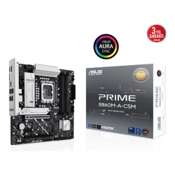 Asus Prime B860M-A-Csm Lga1851 Ddr5 8666 Aura Rgb 2.5Gbit Lan Matx