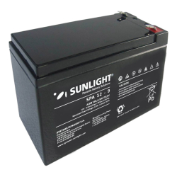 Sunligt Spl9-12  9Ah 12V Kuru Tip Ups+G&Uuml;Venlik Ak&Uuml;S&Uuml;