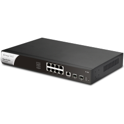 Draytek Vigorswitch P2100 8Ge Poe Port (140W), 2Xsfp Y&Ouml;Netilebilir Switch