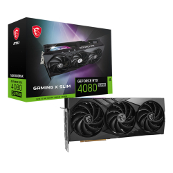 16 Gb Msi Vga Geforce Rtx 4080 Super 16G Gaming X Slim Gddr6X 256B P4 (2Xdp 2Xhd