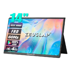 Zeuslap Zl14P 14&Quot; Full Hd 1920*1080P@60Hz Type-C Taşınabilir