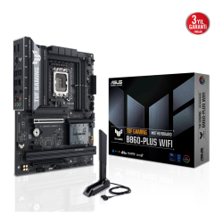 Asus Tuf Gaming B860-Plus Wifi Lga1851 Ddr5 8666 Wifi 7+Bt Aura Rgb 2.5Glan Atx
