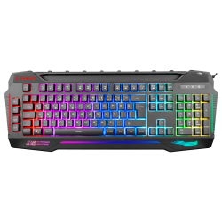 Rampage Kb-R63 Stage 4 Makro Fonksiyon Sese Duyarlı Işıklı Rgb Q Usb Oyuncu Klav