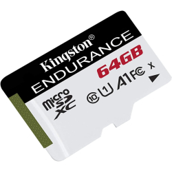 Kingston 64Gb High Endurance Sdce/64Gb Class 10 Uhs-I A1  Micro Sd 