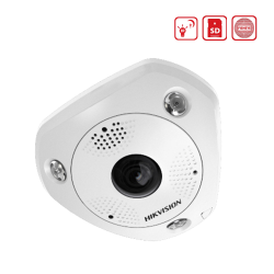 Hikvision Ds-2Cd6365G0E-Ivs 6Mp 1.27Mm 180&Deg; Fisheye Ip Kamera