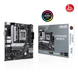 Asus Prime B650M-K Am5 Ddr5 Ses Glan Hdmi/Vga Sata3 Usb3.2 Matx