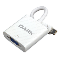 Dark Mini Display Port To Vga D&Ouml;N&Uuml;Şt&Uuml;R&Uuml;C&Uuml;