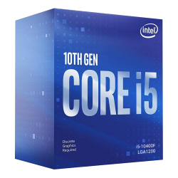 Intel I5-10400F Box Vga&#039;Sız Fanlı 2.9Ghz/4.3Ghz 14Nm 1200P