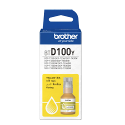 Brother Btd100Y Yellow Sarı Şişe M&Uuml;Rekkep 5.000 Sayfa (D100Y)