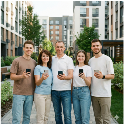 Karefon K-Family Aile (5 Kullanıcıya Kadar) Aile Kullacını Paketi  