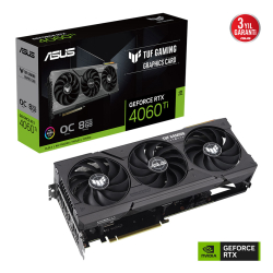 8 Gb Asus Tuf-Rtx4060Ti-O8G-Gaming 128Bit Gddr6 3Xdp 1Xhdm