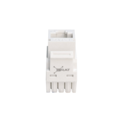 Erat Cat6 Utp Keystone Jack 180 Derece Unshielded Toz Kapaklı 