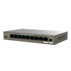 Tenda Teg1110Pf-8-102W 8Ge Poe Port (102W), 1Xcombo Uplink Desktop Switch