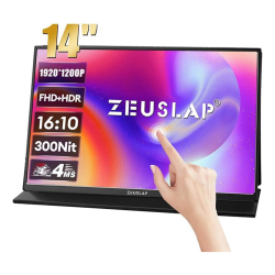 Zeuslap Zl14 Lite Pro 14&Quot; Fhd+Hdr 1920*1200P 60Hz Taşınabilir