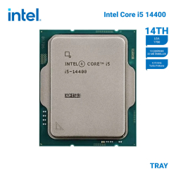 Intel Raptor Lake I5-14400 Tray Vga&#039;Lı, Fansız 10C 2,50/4.70Ghz 20Mb Lga1700