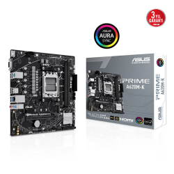 Asus Prime A620M-K Amd A620 Am5 Ddr5 6400 Hdmi Vga M2 Usb3.2 Aura Rgb Matx 96Gb