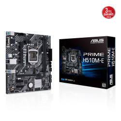 Asus Prime H510M-E Intel H510 Soket 1200 Ddr4 3200Mhz(Oc) M.2 Anakart