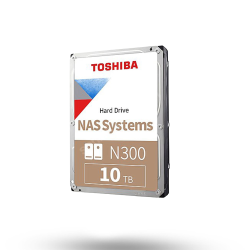 Toshiba N300 10 Tb N300 7200Rpm Sata3  512Mb 7/24  1-8  Yuvalı Nas I&Ccedil;In