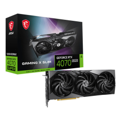 12 Gb Msi Vga Geforce Rtx 4070 Super 12G Gaming X Slim Rtx4070S Gddr6X 192B P4 3