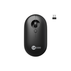 Lenovo Lecoo Ws212 Si̇yah Kablosuz 1600Dpi 4 Tuşlu Opti̇k Mouse 