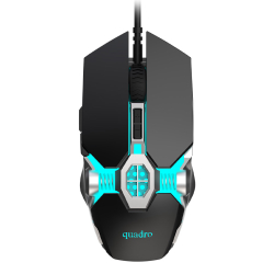 Quadro Rc-112  Usb Kablolu Rgb Oyuncu Mouse 