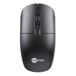 Lenovo Lecoo M2001 Si̇yah Usb Kablosuz Mouse 